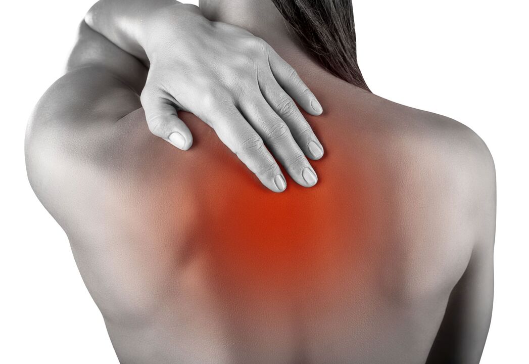 muguras sāpes osteohondrozes dēļ